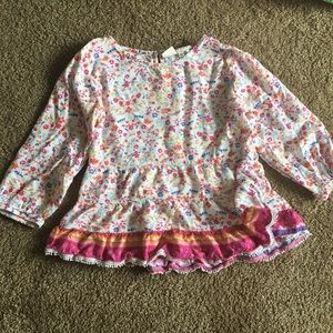 Floral kids top